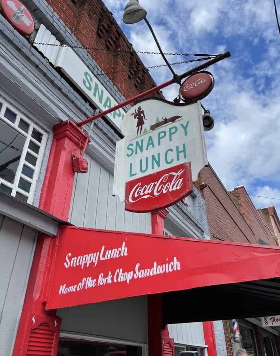 snappy lunch in mount airy